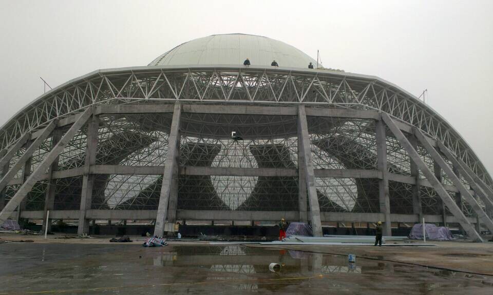 衡阳温泉馆网架工程